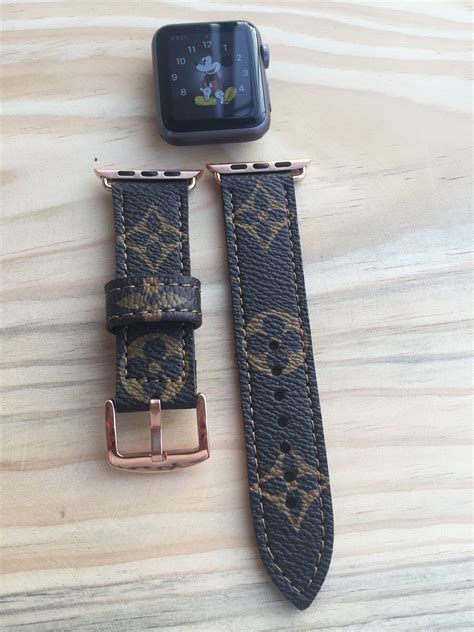 apple watch bands 42mm louis vuitton|authentic lv Apple Watch band.